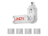 Lindy USB Port Blocker - Fremsiden
