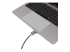 Compulocks Ledge Lock Adaptor for MacBook Pro 13" M1 & M2 with Keyed Cable Lock - Høyre vinkel