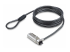 StarTech.com Slim Lock K-Slot Compatible, 6.6ft Combination Locking Cable - Høyre vinkel