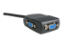 StarTech.com 2 Port VGA Video Splitter - Venstre vinkel